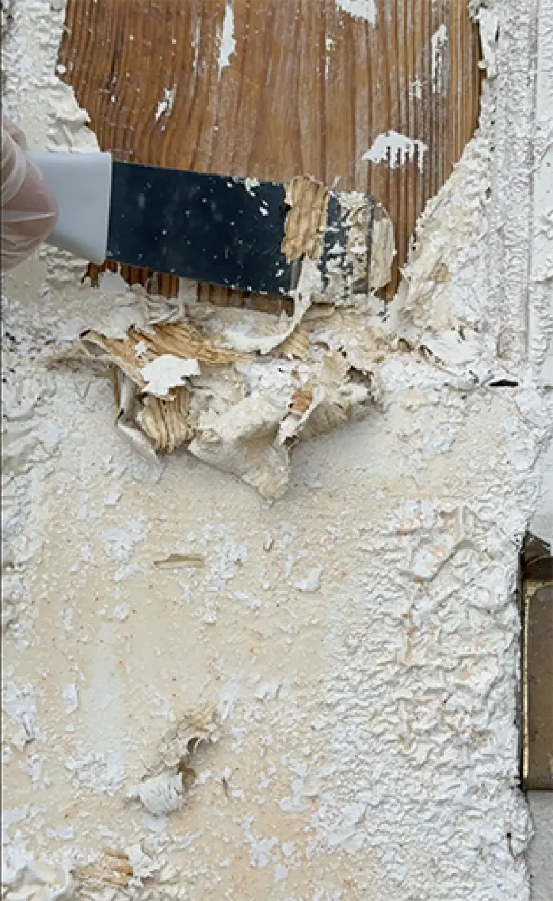Paint stripper on wood Asset